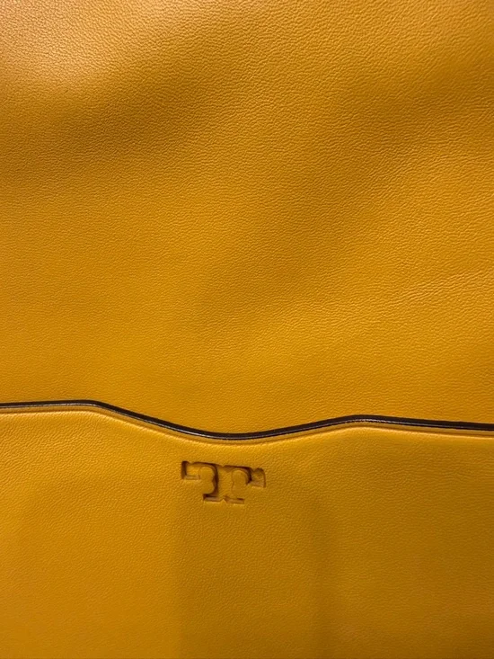 Tory Burch Moto Swingpack Mustard Yellow Leather - Picture 14 of 16